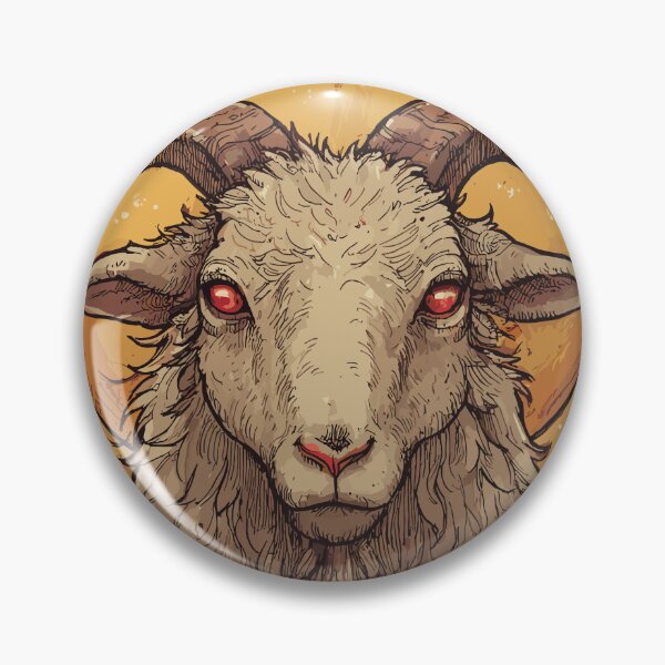 Item preview, Horned Ram Hexagram Sigil - Pagan Symbols designed and sold by bapupa.
