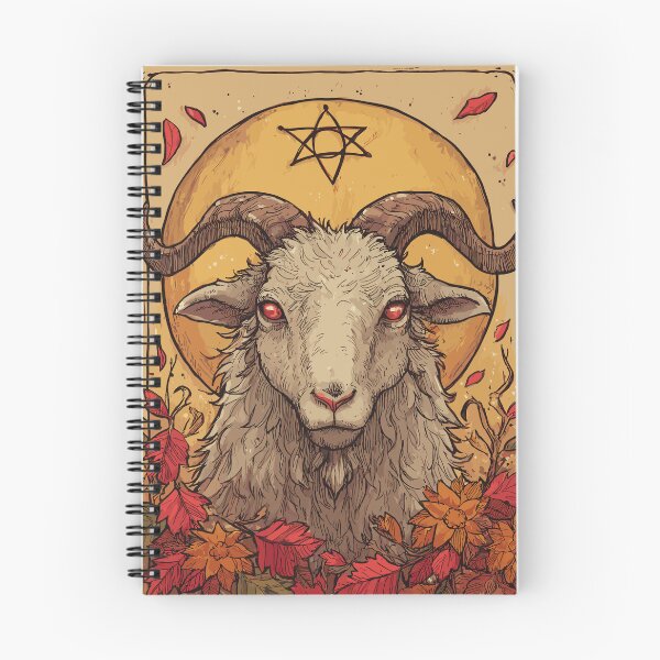 Item preview, Horned Ram Hexagram Sigil - Pagan Symbols designed and sold by bapupa.