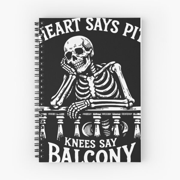 Item preview, Funny Heart Says Pit Knees Say Balcony designed and sold by ona2fepan.