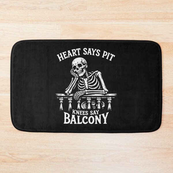 Item preview, Funny Heart Says Pit Knees Say Balcony designed and sold by ona2fepan.