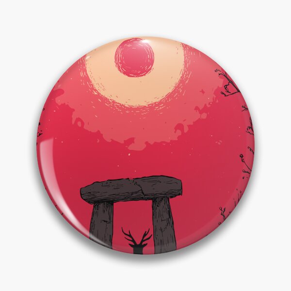 Item preview, Pagan Stag Monolith Ritual designed and sold by bapupa.