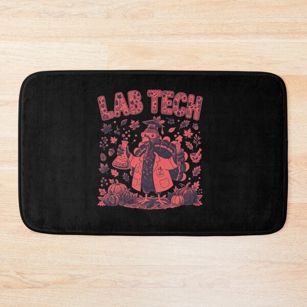 Item preview, Lab Tech Turkey Dr Gobble Funny Thanksgiving Science Fall Autumn designed and sold by graphixpolash.