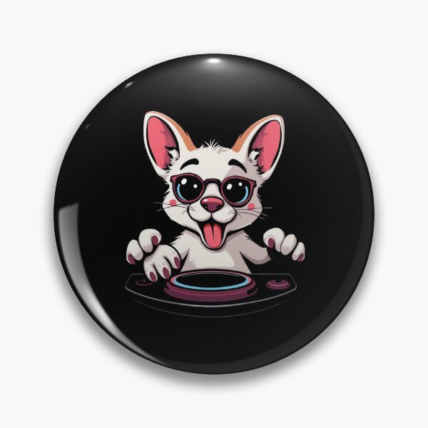 Item preview, Cute DJ Puppy Funny Dog Music Mixing Graphic Art designed and sold by artlife4.