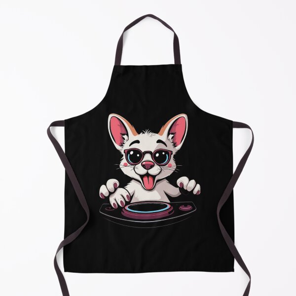 Item preview, Cute DJ Puppy Funny Dog Music Mixing Graphic Art designed and sold by artlife4.