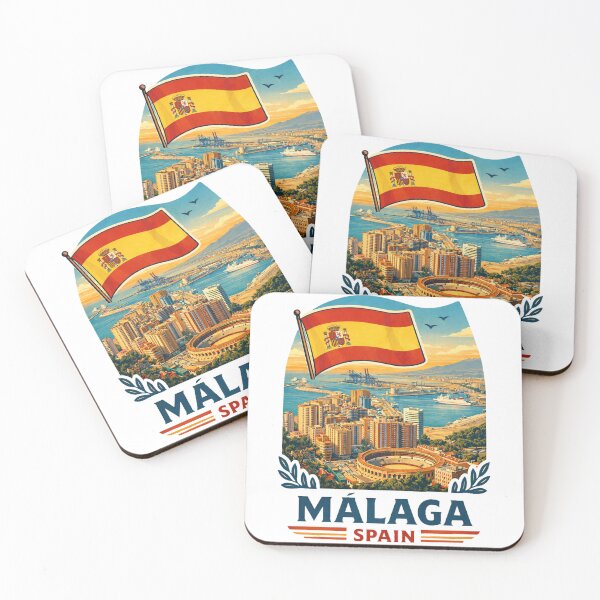 Item preview, Malaga Spain - Travel Art designed and sold by francous03.