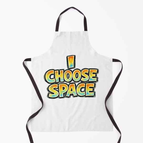 Item preview, I CHOOSE SPACE – hand drawn childlike typography designed and sold by Mac Sketches.