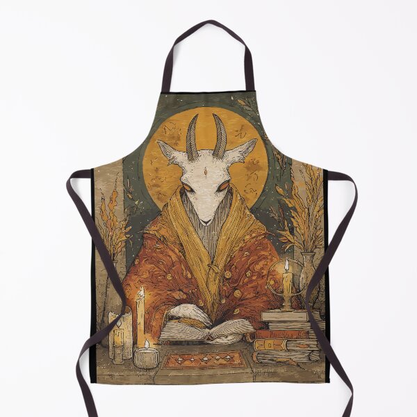 Item preview, Occult Goat Scholar Ritual - Pagan Spirituality designed and sold by bapupa.