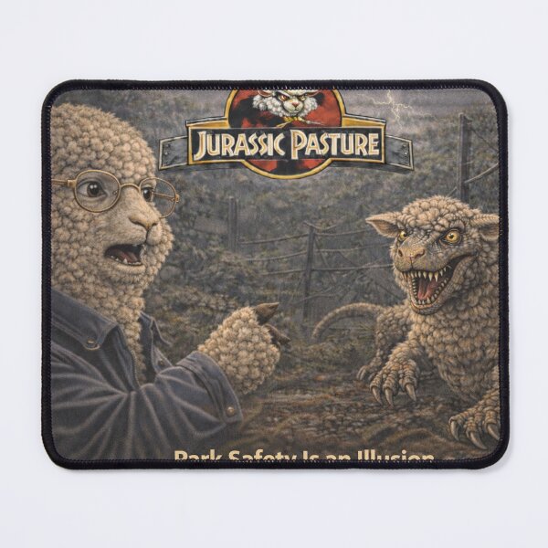 Item preview, Park Safety Is an Illusion - Jurassic Pasture Reality Check designed and sold by Thpoar.