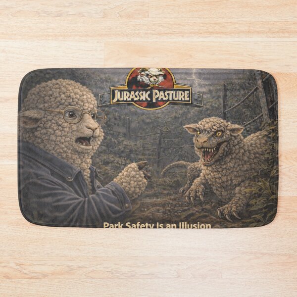 Item preview, Park Safety Is an Illusion - Jurassic Pasture Reality Check designed and sold by Thpoar.