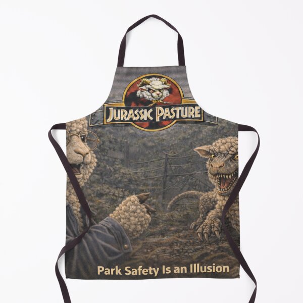 Item preview, Park Safety Is an Illusion - Jurassic Pasture Reality Check designed and sold by Thpoar.