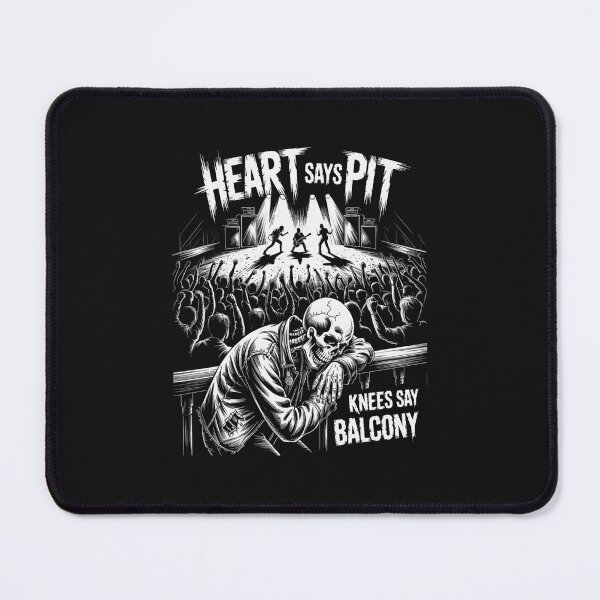 Item preview, Funny Heart Says Pit Knees Say Balcony designed and sold by ona2fepan.
