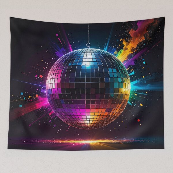 Item preview, Colorful disco ball designed and sold by AnnaHolyph.
