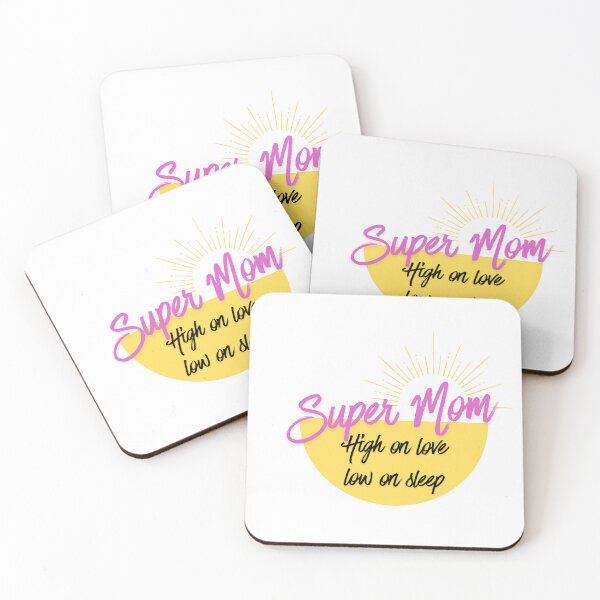 Item preview, Super Mom Sun Ray Illustration High On Love designed and sold by Atlasoloji.
