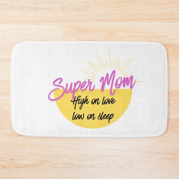Item preview, Super Mom Sun Ray Illustration High On Love designed and sold by Atlasoloji.