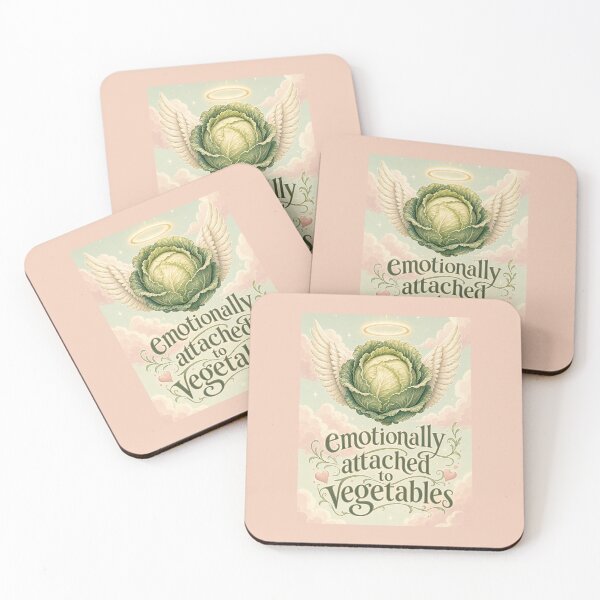 Item preview, Emotionally Attached to Vegetables | Cottagecore Aesthetic Design designed and sold by KAYJAY DESIGNS.