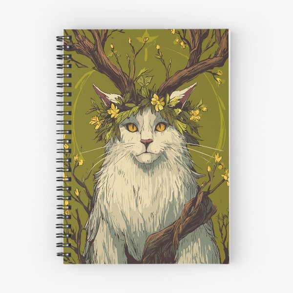 Item preview, Sacred Horned Cat Spirit - Paganism designed and sold by bapupa.