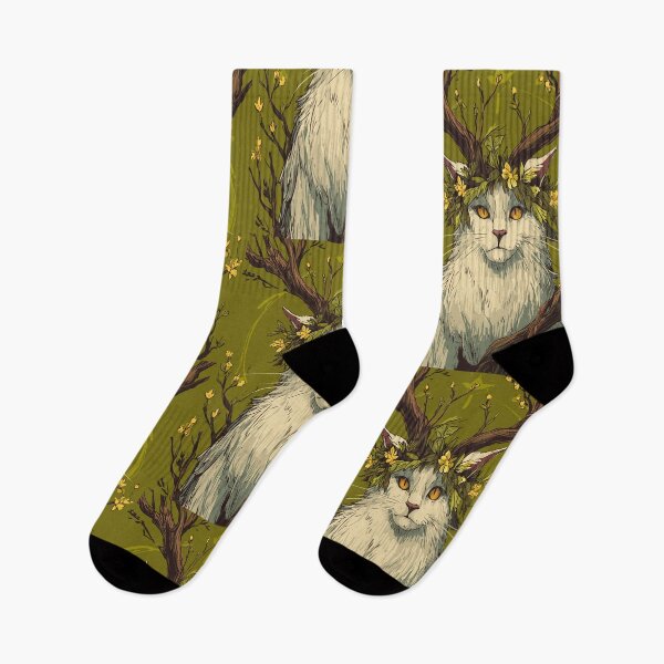 Item preview, Sacred Horned Cat Spirit - Paganism designed and sold by bapupa.