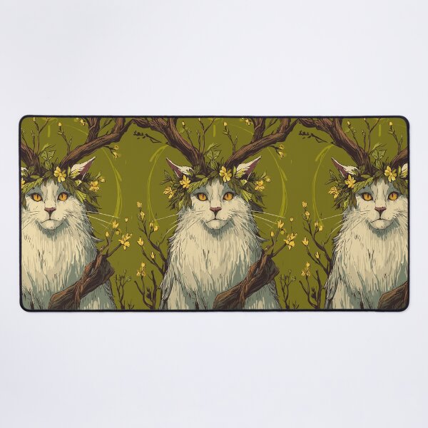 Item preview, Sacred Horned Cat Spirit - Paganism designed and sold by bapupa.