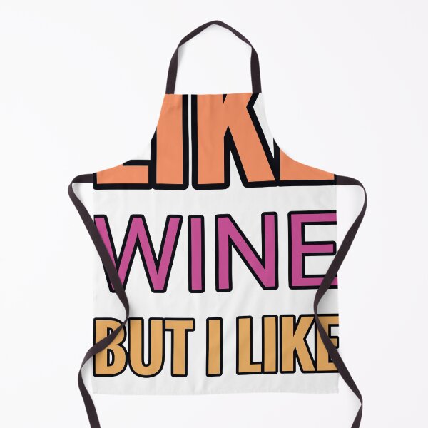 Item preview, Some Girls Like Wine But I Like All About Jesus designed and sold by TheIconSmith.