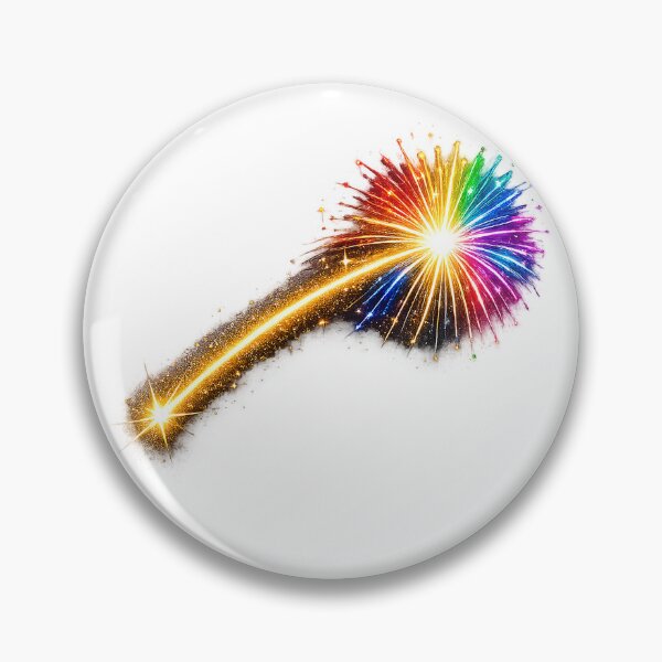 Item preview, MAKE A WISH – STREAKS OF PRIDE ⚡✨– CORE BURST EDITION - ANY BACKGROUND designed and sold by WheelieGdArt.