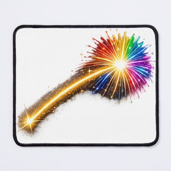 Item preview, MAKE A WISH – STREAKS OF PRIDE ⚡✨– CORE BURST EDITION - ANY BACKGROUND designed and sold by WheelieGdArt.