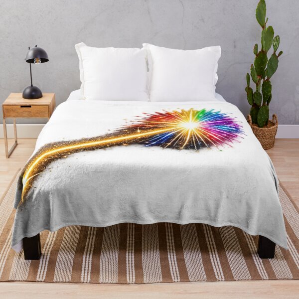 Item preview, MAKE A WISH – STREAKS OF PRIDE ⚡✨– CORE BURST EDITION - ANY BACKGROUND designed and sold by WheelieGdArt.