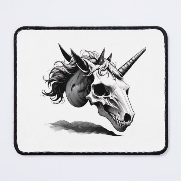 Item preview, Unicorn skull designed and sold by PeterPunkt.