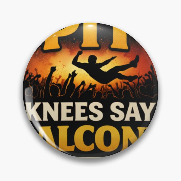 Item preview, Funny Heart Says Pit Knees Say Balcony designed and sold by ona2fepan.