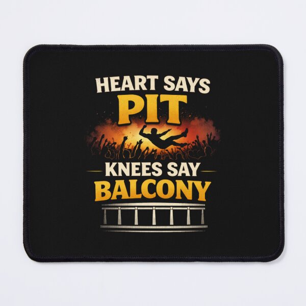 Item preview, Funny Heart Says Pit Knees Say Balcony designed and sold by ona2fepan.