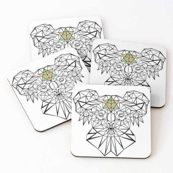Item preview, Geometric Koala Line Art Spiritual Design designed and sold by ART-J-JAKE Wear.