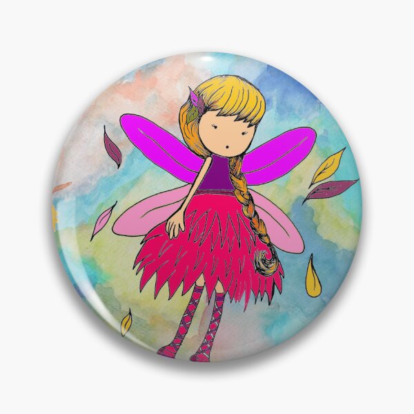 Item preview, Watercolor floral fairy for children designed and sold by eltallercosmico.