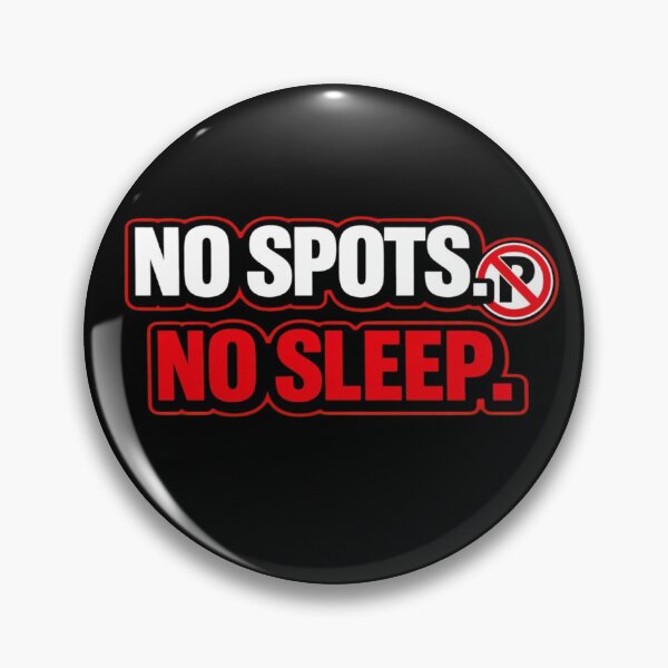 Item preview, No Spots No Sleep Truck Driver Shirt Funny Trucker Parking Problem Design designed and sold by Timeless Junction.