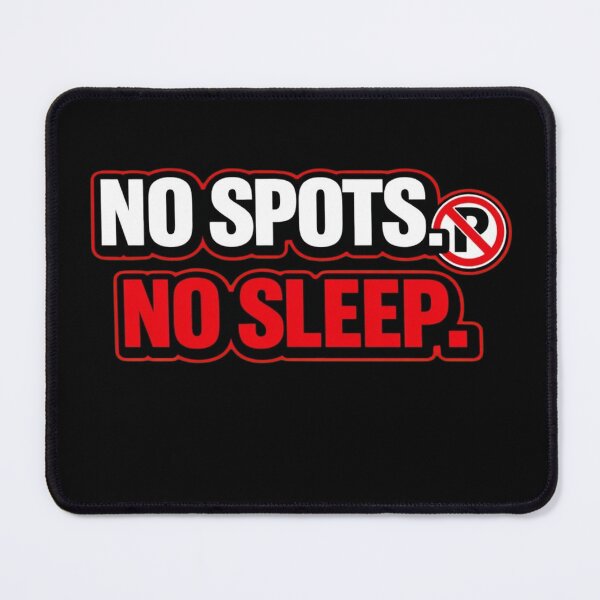 Item preview, No Spots No Sleep Truck Driver Shirt Funny Trucker Parking Problem Design designed and sold by Timeless Junction.