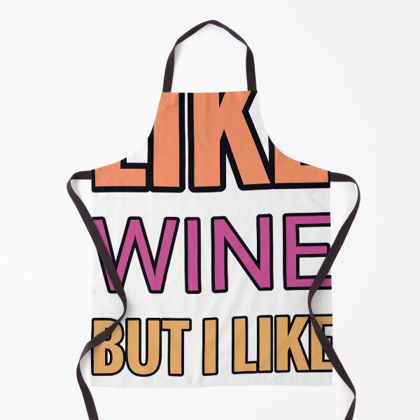 Item preview, Some Girls Like Wine But I Like All About Fishing designed and sold by TheIconSmith.