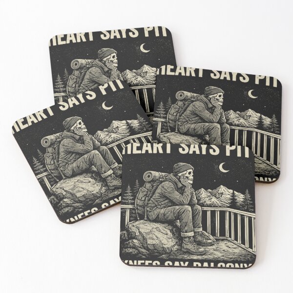 Item preview, Funny Heart Says Pit Knees Say Balcony designed and sold by ona2fepan.