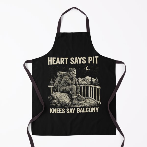Item preview, Funny Heart Says Pit Knees Say Balcony designed and sold by ona2fepan.