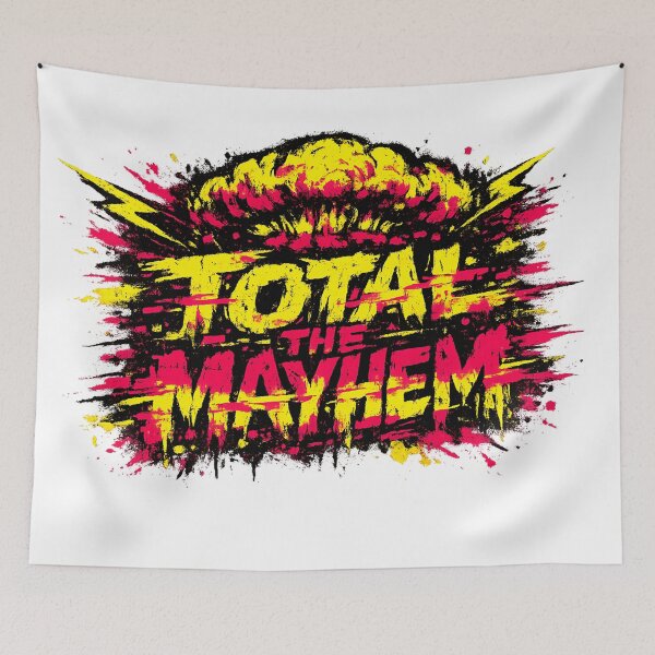 Item preview, Total Mayhem Rave Chaos designed and sold by  ZenRave Designs.