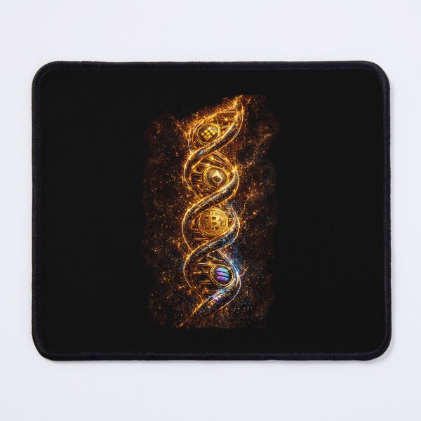 Item preview, Crypto Bloodline Sticker – Bitcoin DNA Digital Wealth Design designed and sold by Puraenergia Stickers.