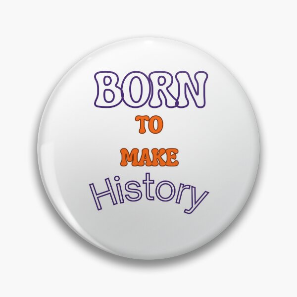 Item preview, Born to be a history  designed and sold by Fun Mood Prints .