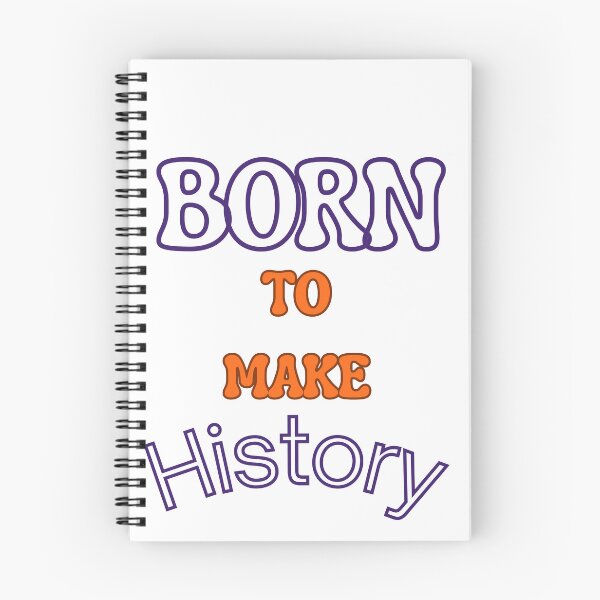 Item preview, Born to be a history  designed and sold by Fun Mood Prints .