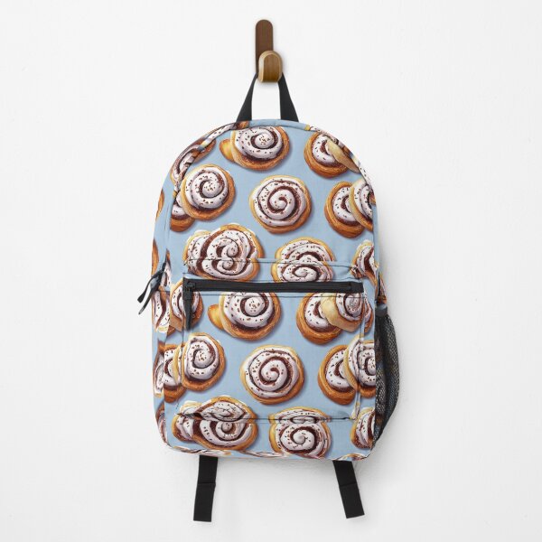 Item preview, Cinnamon Roll Pattern Sweet Bun Foodie Dessert designed and sold by NicolasGlowArt.