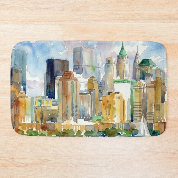 Item preview, NYC Skyline Colors designed and sold by caracatita75.