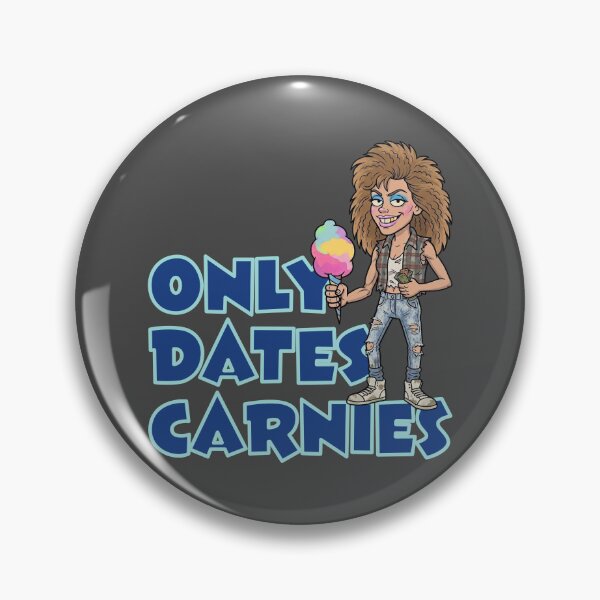 Item preview, Funny Unhinged 80s Carnie Dating Joke Design designed and sold by 3MillsDesign.