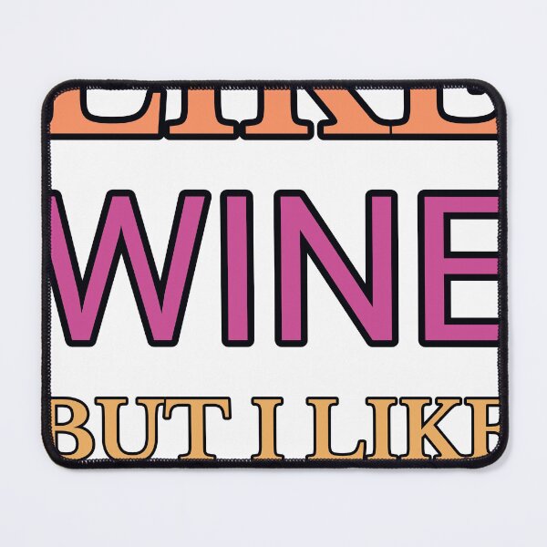 Item preview, Some Girls Like Wine But I Like All About Skateboarding designed and sold by TheIconSmith.