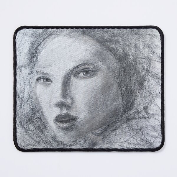Item preview, Ethereal Portrait – Pencil Drawing / Soft Feminine Sketch Art designed and sold by Rookie-Creator.