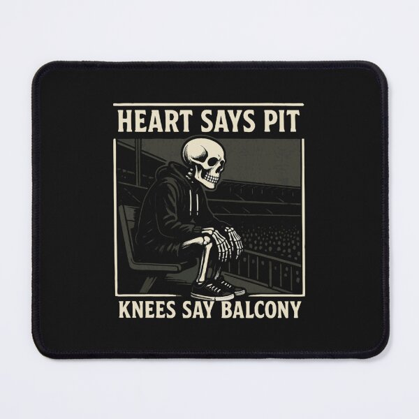 Item preview, Funny Heart Says Pit Knees Say Balcony designed and sold by ona2fepan.
