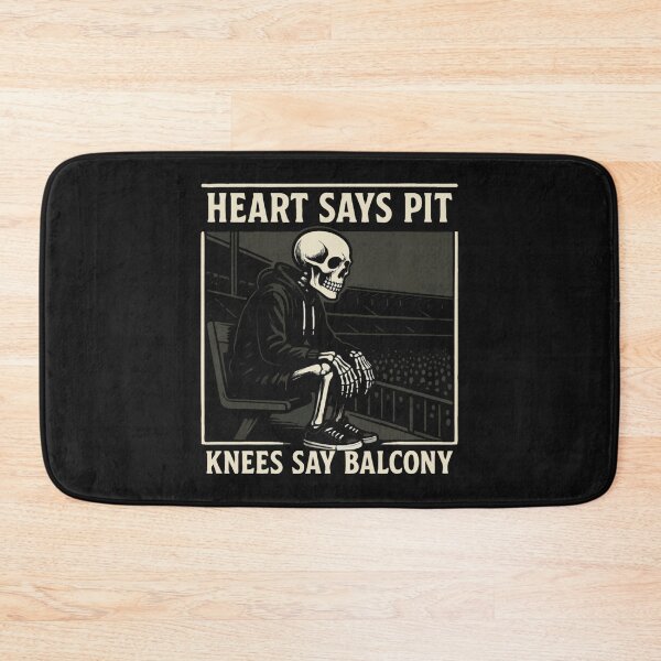 Item preview, Funny Heart Says Pit Knees Say Balcony designed and sold by ona2fepan.
