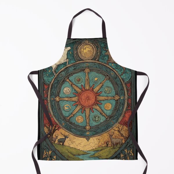 Item preview, Celestial Wheel Seasonal Stag Ritual designed and sold by bapupa.