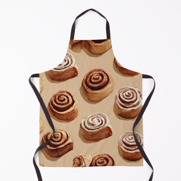 Item preview, Delicious Cinnamon Roll Pattern Sweet Treat Design designed and sold by NicolasGlowArt.