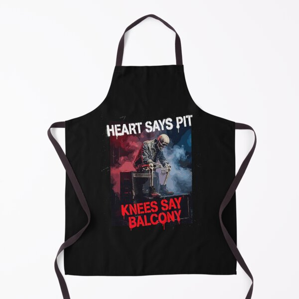 Item preview, Funny Heart Says Pit Knees Say Balcony designed and sold by ona2fepan.